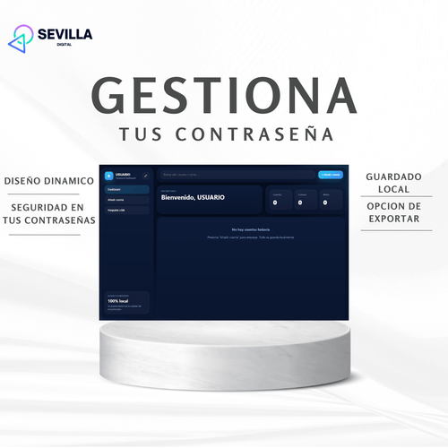 Gestor de Contraseña Seguro - Sevilla Digital